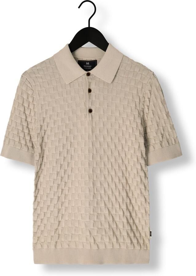MATINIQUE Heren Polo's & T-shirts Mapolo Bb Heritage Taupe