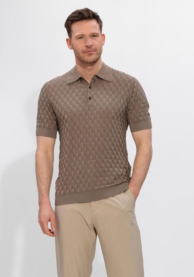 MATINIQUE Heren Polo's & T-shirts Mapolo Bb Heritage Taupe
