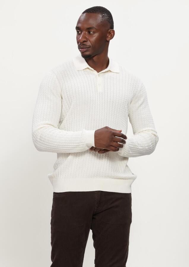 MATINIQUE Heren Polo's & T-shirts Mapolo Long Bb Gebroken Wit