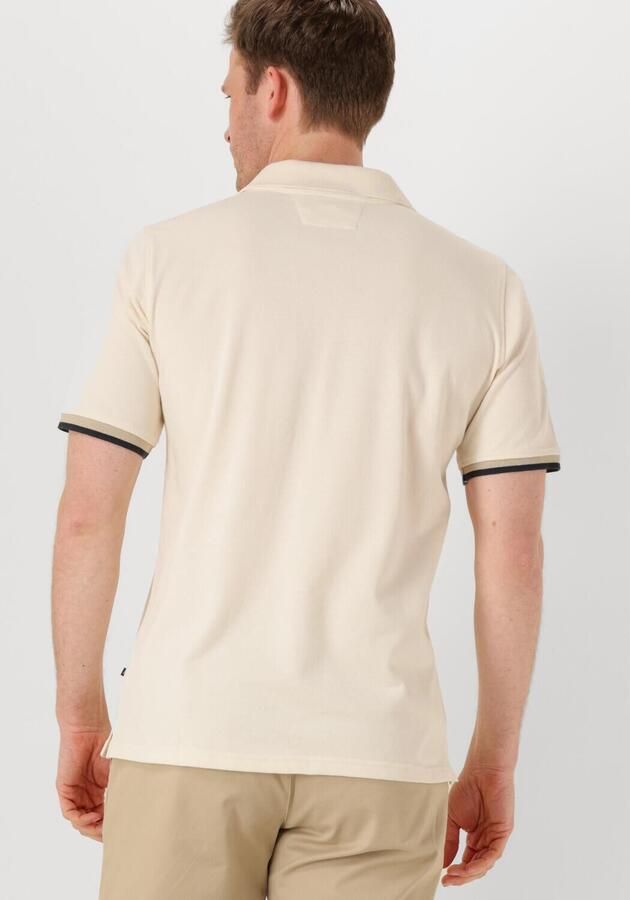 MATINIQUE Heren Polo's & T-shirts Mascout Polo Stripe Beige - Foto 2