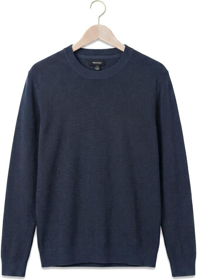 MATINIQUE Heren Truien & Vesten Malagoon Donkerblauw - Foto 2