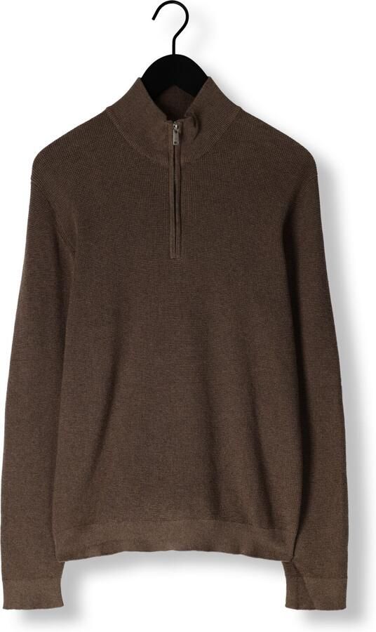Matinique Bruine Half-Zip Trui voor Heren Brown Heren - Foto 3