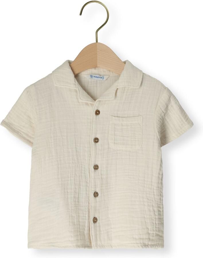MAYORAL Baby Tops & T-shirts S s Shirt Bj Gebroken Wit