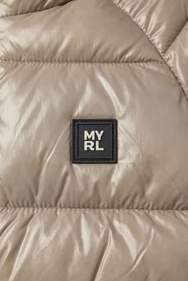 MAYORAL Jongens Jassen Matte-shine Puffer Jacket Beige