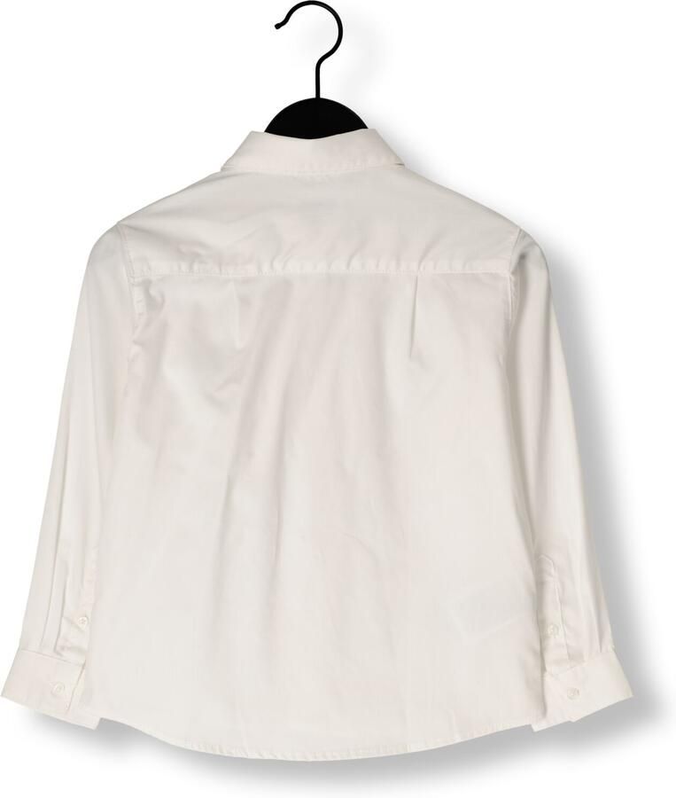 MAYORAL Jongens Overhemden Basic L s Shirt Gebroken Wit