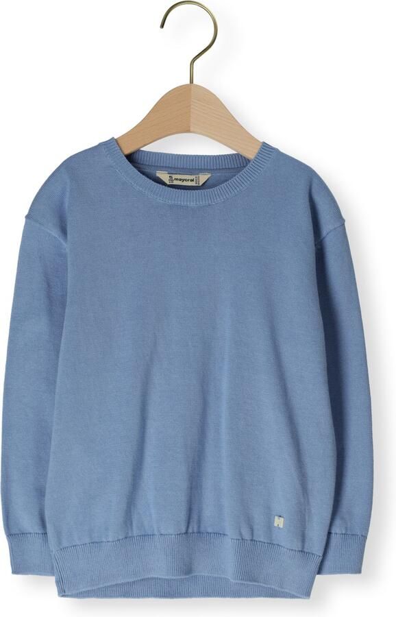 MAYORAL Jongens Truien & Vesten Basic Crew Neck Jumper Lichtblauw