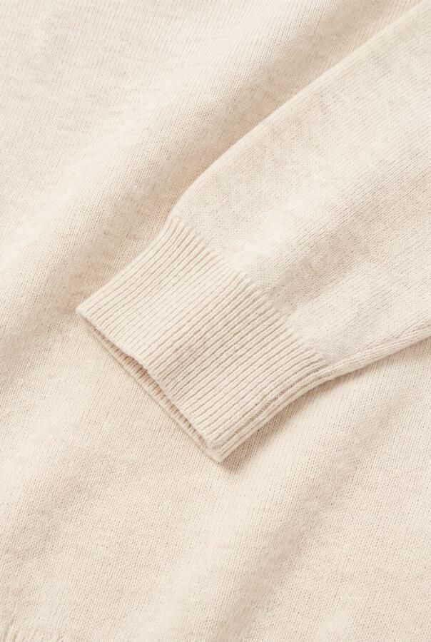 MAYORAL Jongens Truien & Vesten L s Knit Polo Ecru