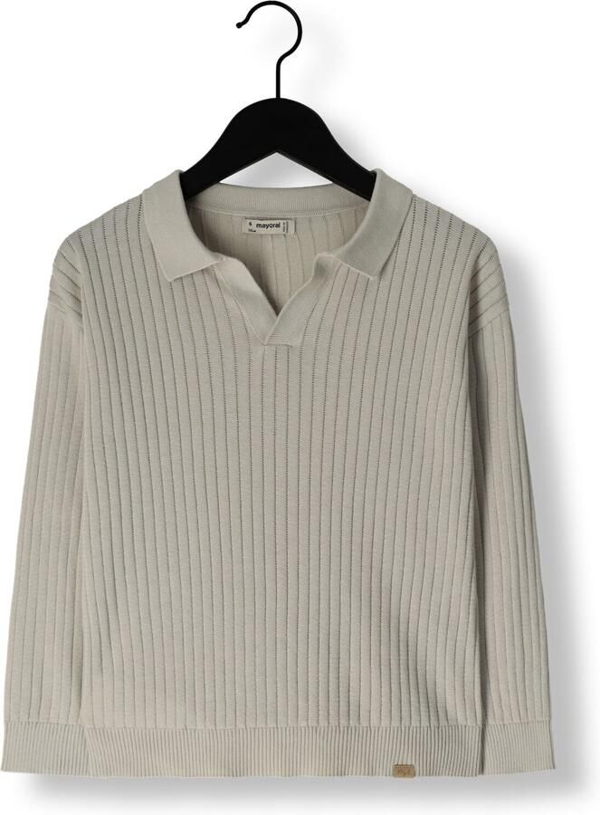 MAYORAL Jongens Truien & Vesten Polo Neck Sweater Ecru - Foto 2