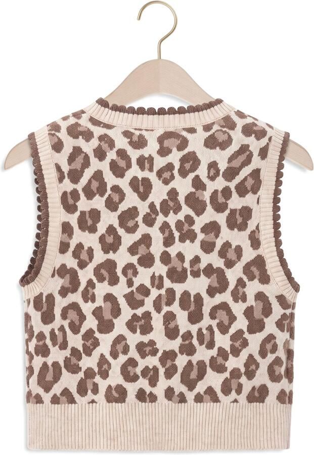 MAYORAL Meisjes Blazers Knitting Vest Beige - Foto 2