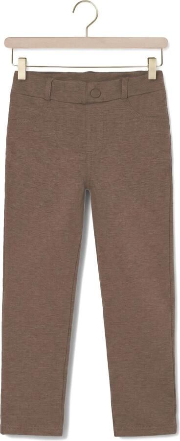 MAYORAL Meisjes Broeken Fleece Basic Trousers Bruin