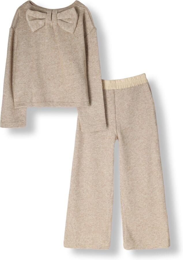 MAYORAL Meisjes Broeken Knit Pants Set Beige