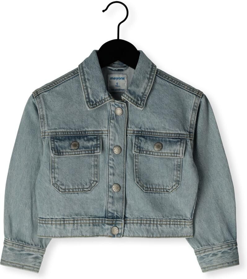 MAYORAL Meisjes Jassen Denim Jacket Lichtblauw