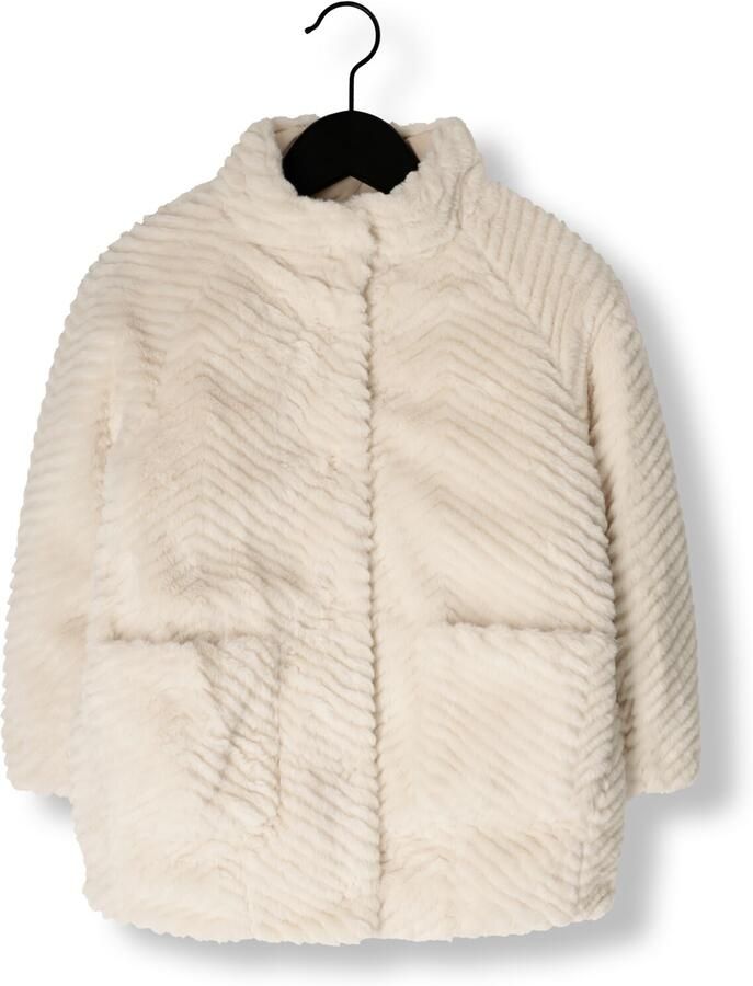 MAYORAL Meisjes Jassen Fur Coat Zand - Foto 3