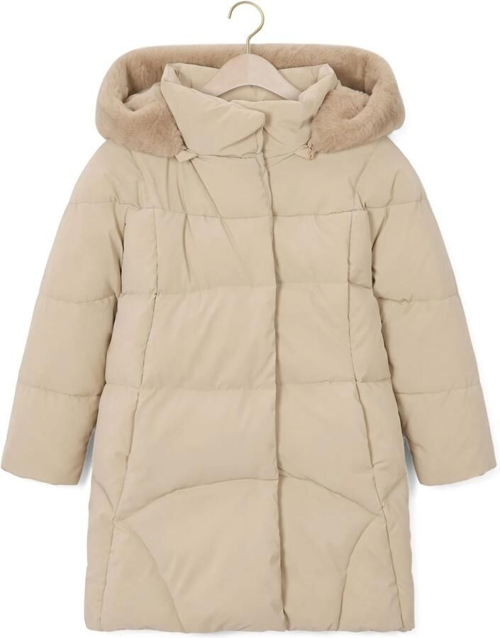 MAYORAL Meisjes Jassen Long Coat Beige