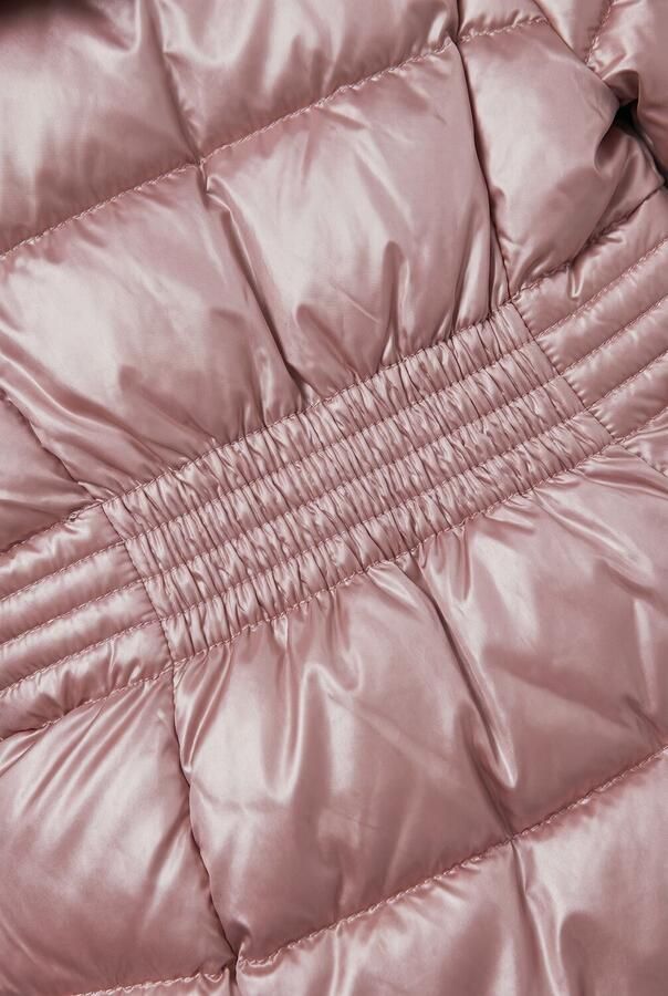 MAYORAL Meisjes Jassen Metallic Fauxfur Puffer Jacket Roze - Foto 2