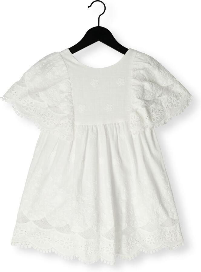 MAYORAL Meisjes Jurken Cotton Dress Wit