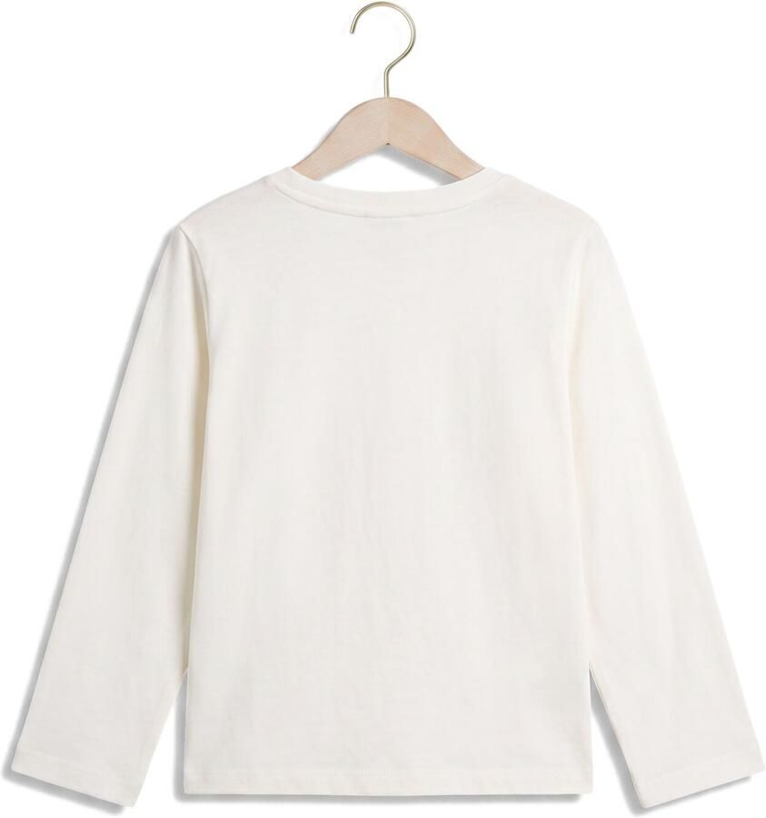 MAYORAL Meisjes Tops & T-shirts L s Shirt Dress Gebroken Wit - Foto 2