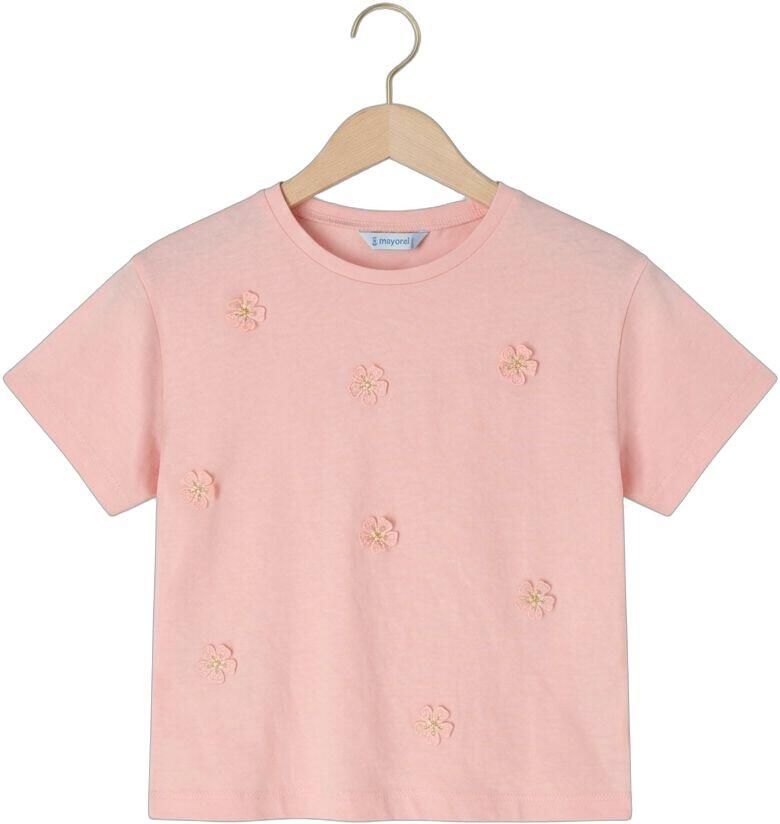 MAYORAL Meisjes Tops & T-shirts S s T-shirt Roze