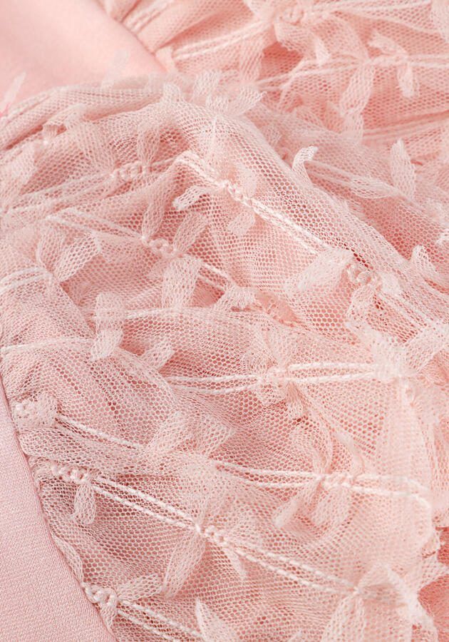 MAYORAL Meisjes Tops & T-shirts S sl Tulle T-shirt Lichtroze - Foto 2