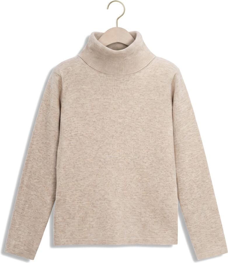 MAYORAL Meisjes Truien & Vesten Basic Knitting Turtleneck Zand