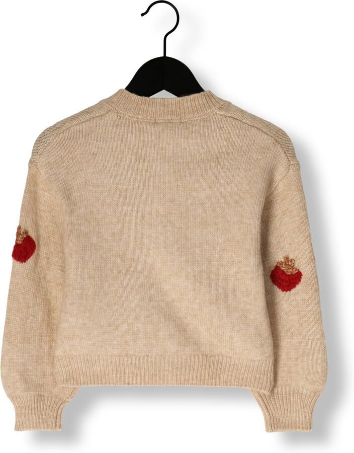MAYORAL Meisjes Truien & Vesten Fantasy Knit Cardigan Beige