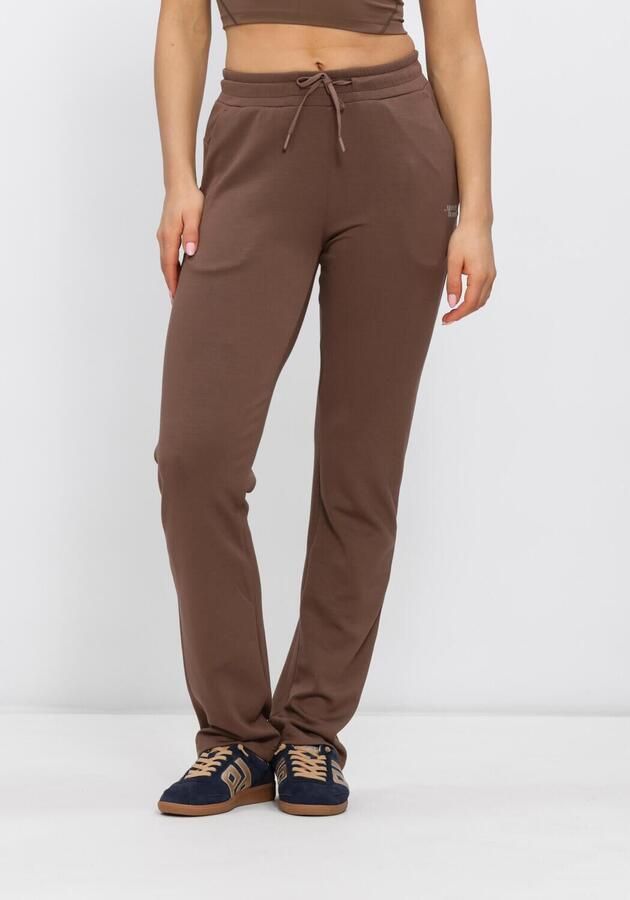 MERCER AMSTERDAM Dames Broeken The Mercer Scuba Pants W Bruin