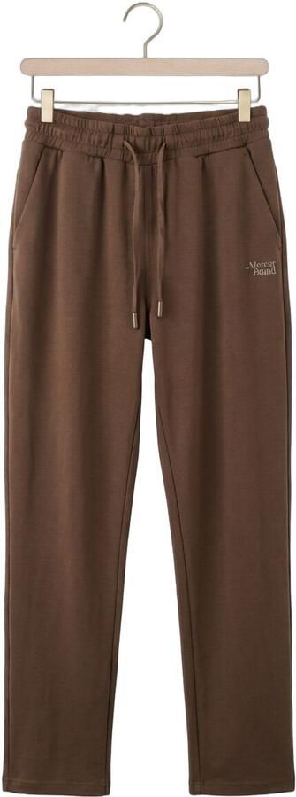 MERCER AMSTERDAM Dames Broeken The Mercer Scuba Pants W Bruin - Foto 4