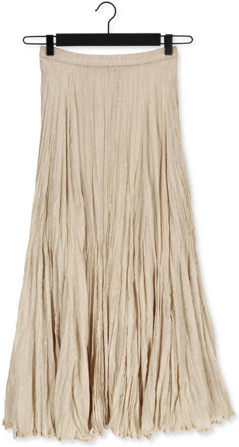 Mes Demoiselles Gouden Plissé Rok Maubois