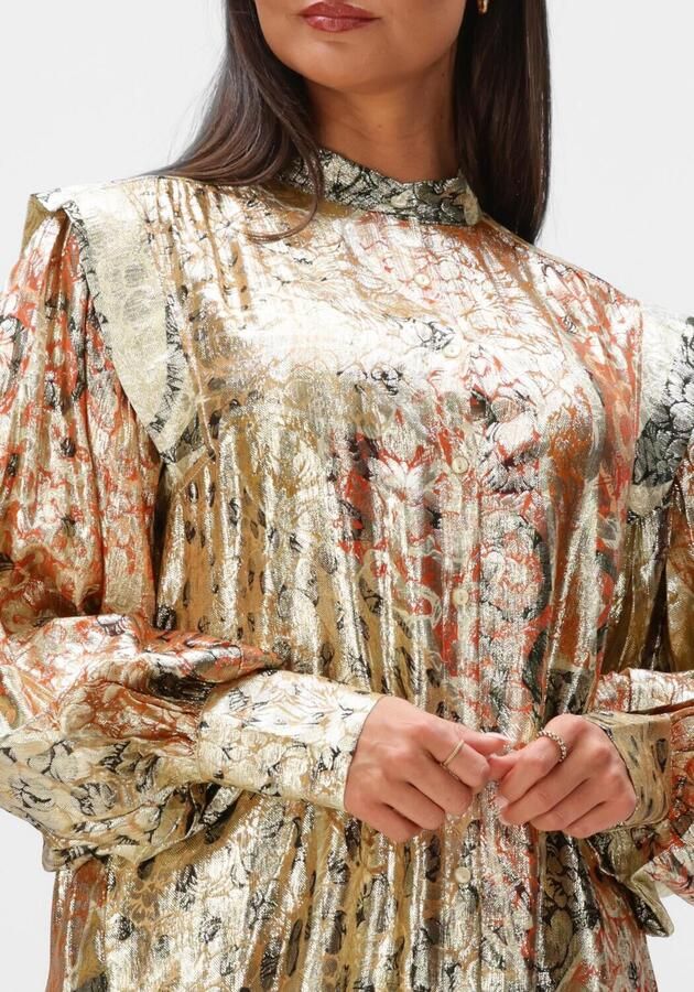 MES DEMOISELLES Dames Blouses Jall Goud - Foto 3
