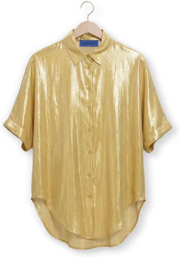 MES DEMOISELLES Dames Blouses Light Goud - Foto 2