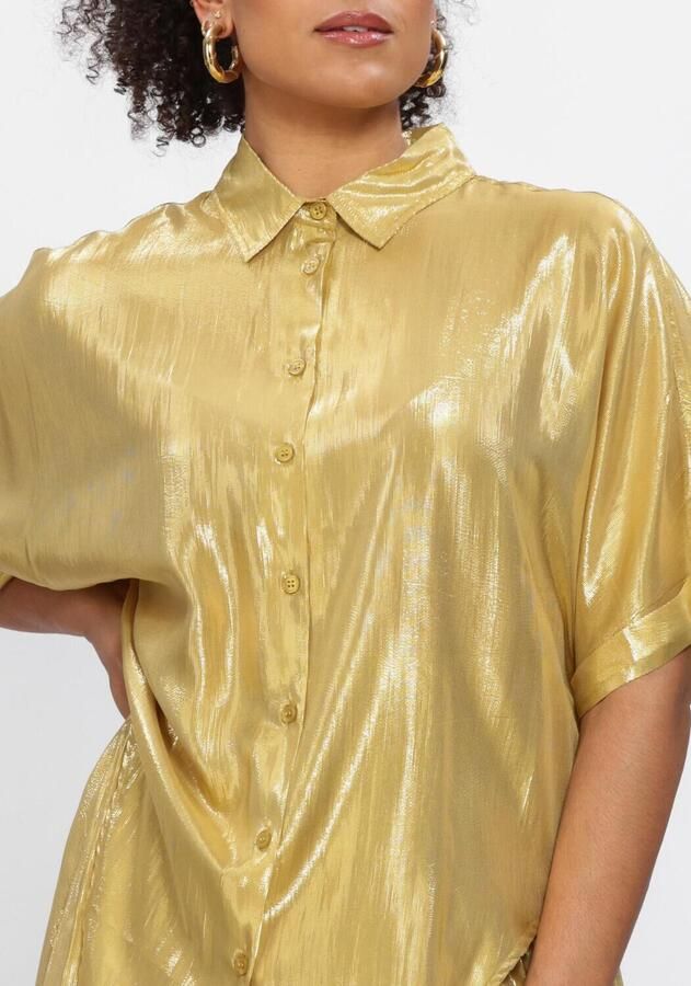 MES DEMOISELLES Dames Blouses Light Goud - Foto 3