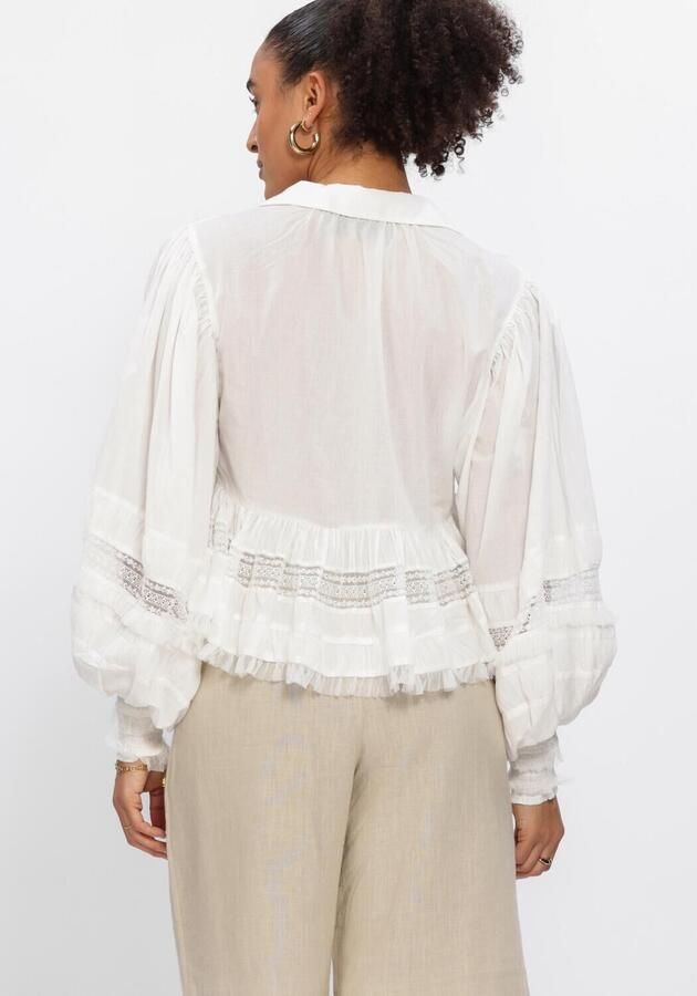 MES DEMOISELLES Dames Blouses Melody Wit - Foto 3