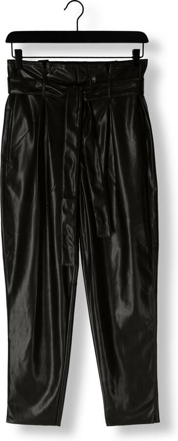 Mes Demoiselles Zwarte Leatherlook Broek Brock Black Dames - Foto 2