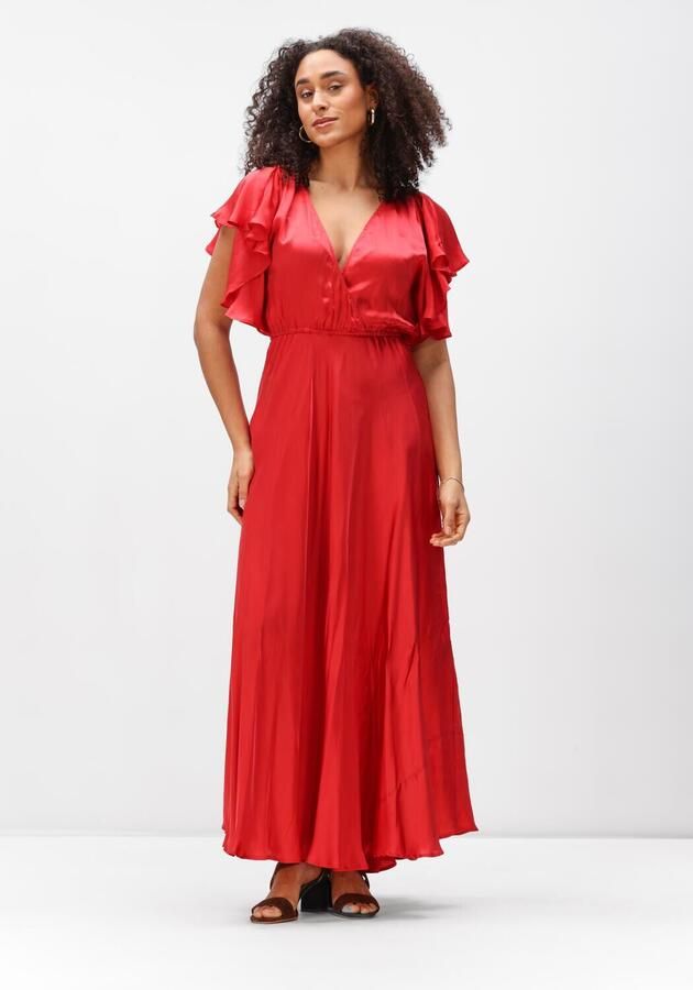 MES DEMOISELLES Dames Jurken Cascais Rood
