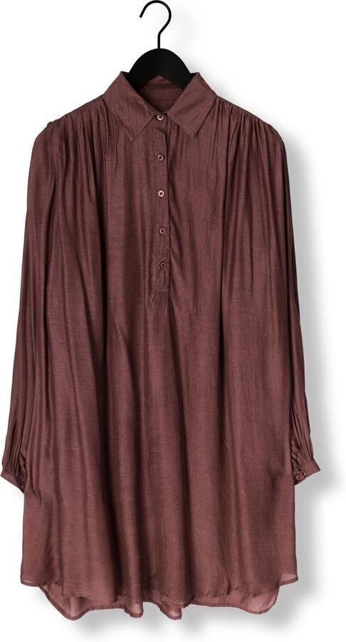 MES DEMOISELLES Dames Jurken Felicia Bordeaux - Foto 3