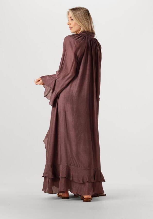 MES DEMOISELLES Dames Jurken Frelly Bordeaux