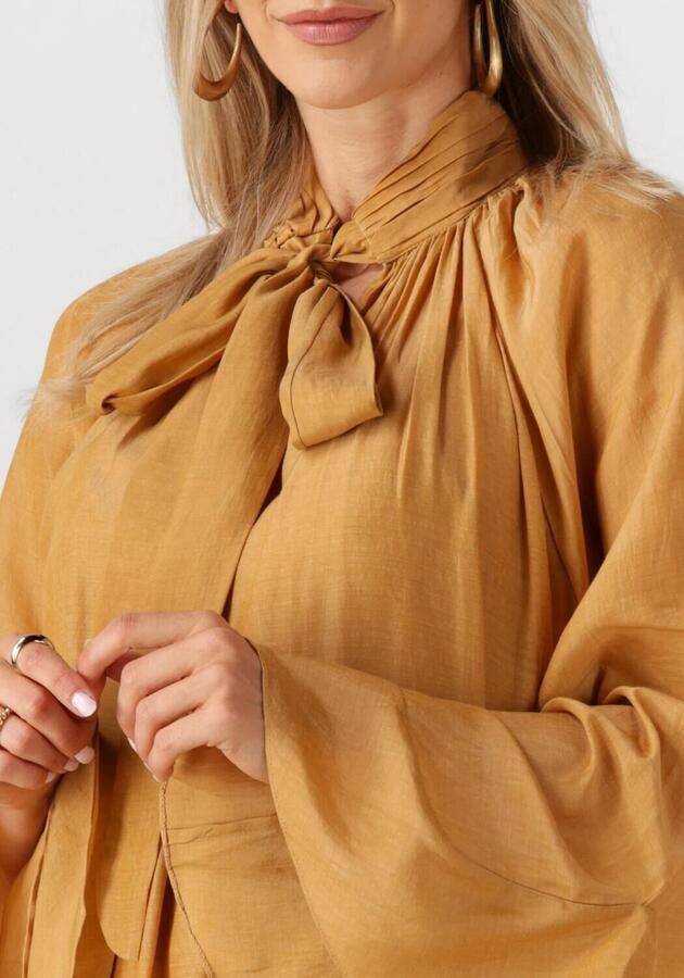 MES DEMOISELLES Dames Jurken Frelly Geel - Foto 2