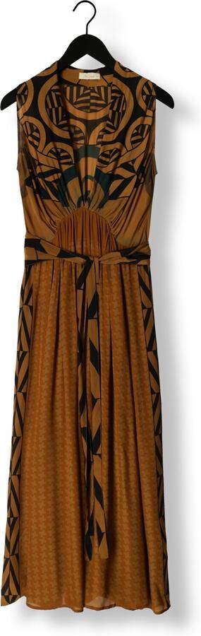 Mes Demoiselles Elegante Muse Jurk Brown Dames - Foto 3