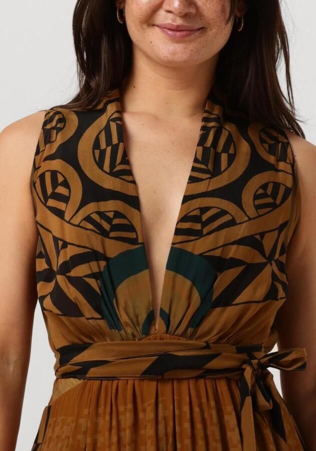 Mes Demoiselles Elegante Muse Jurk Brown Dames - Foto 2