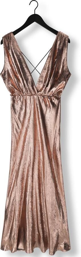 MES DEMOISELLES Dames Jurken Sambi Bronskleurig - Foto 3