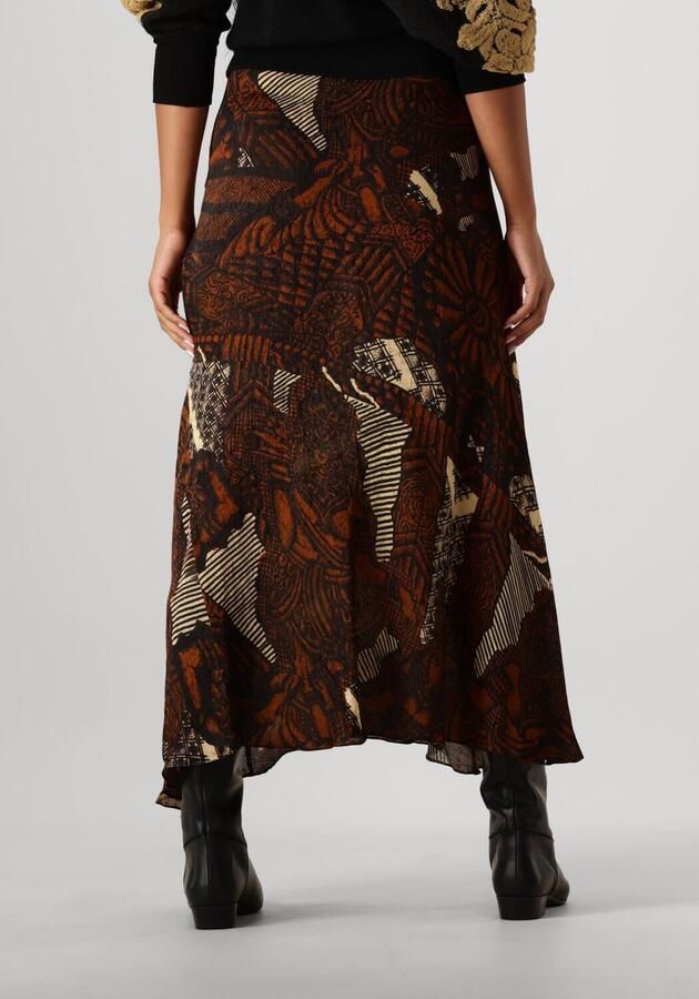 Mes Demoiselles Bruine Anchor Rok Brown Dames