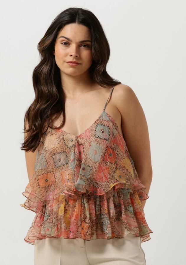 Mes Demoiselles Feestelijke tops met kralen en ruches Multicolor Dames - Foto 4