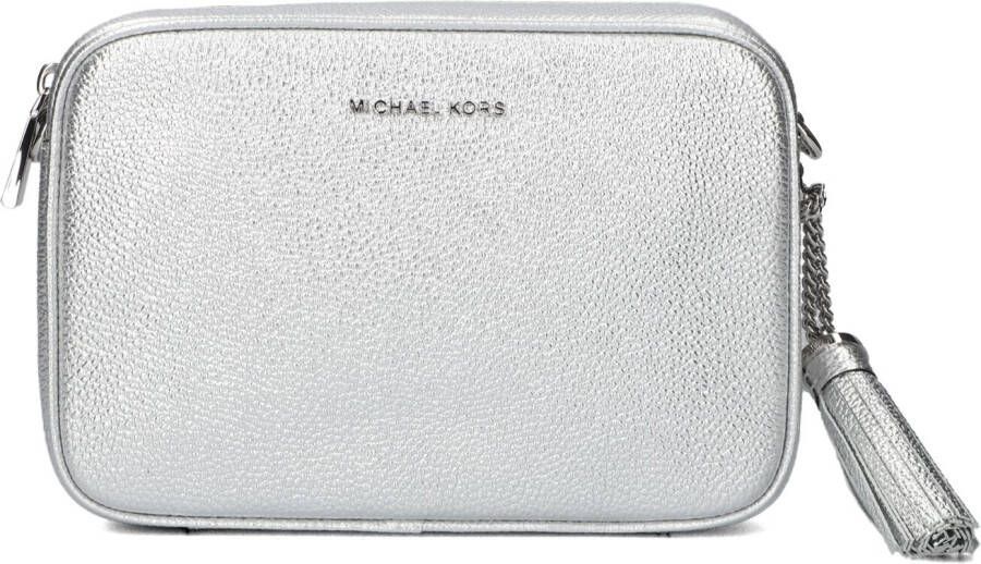 Michael Kors Crossbody bags Jet Set Medium Camera Bag in zilver