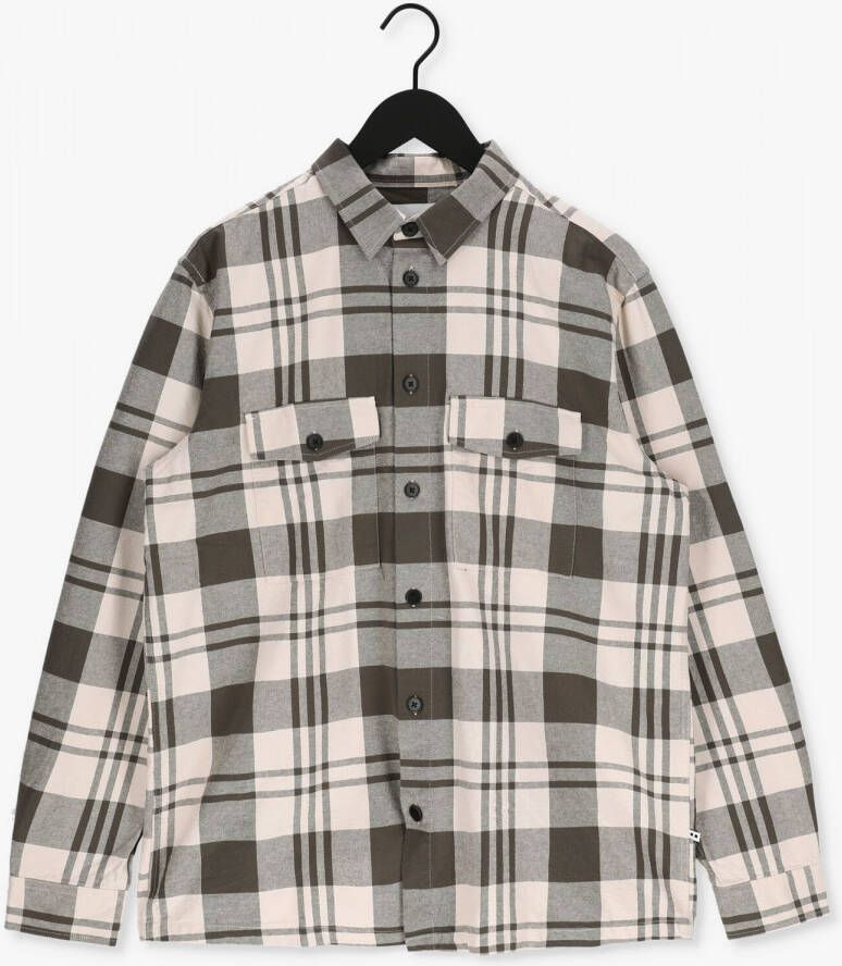 MINIMUM Heren Overhemden Overs 9360 Gebroken Wit