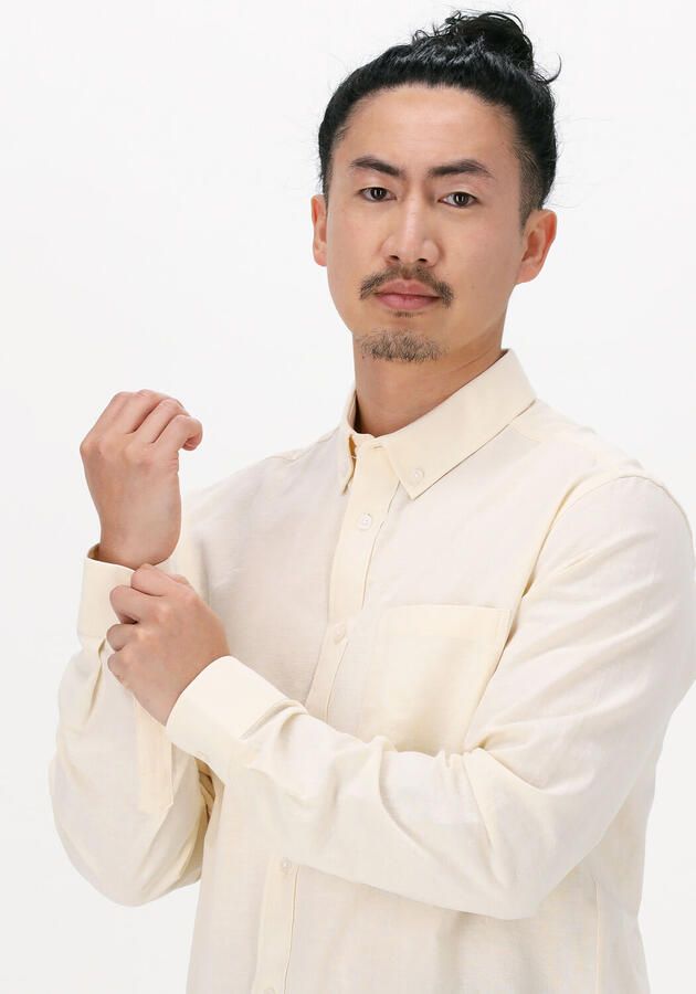 MINIMUM Heren Overhemden Yonathan 9359 Beige - Foto 2