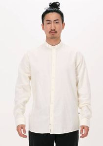Minimum Witte Casual Overhemd Anholt 0063