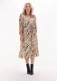 Minus Midi-jurk met all-over motief model 'Luvana' - Thumbnail 1