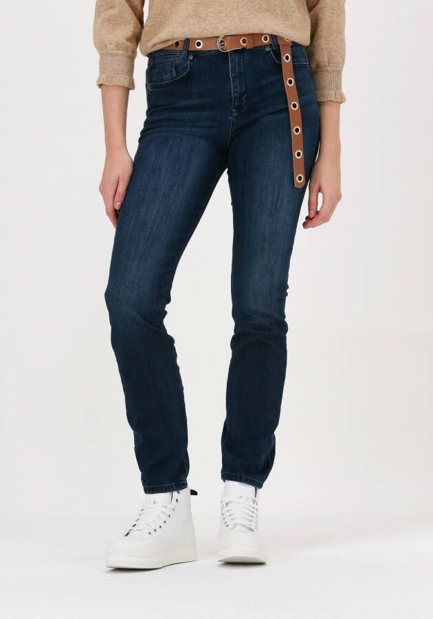 Minus Straight Leg Herenna Jeans Donkerblauw Blue Dames