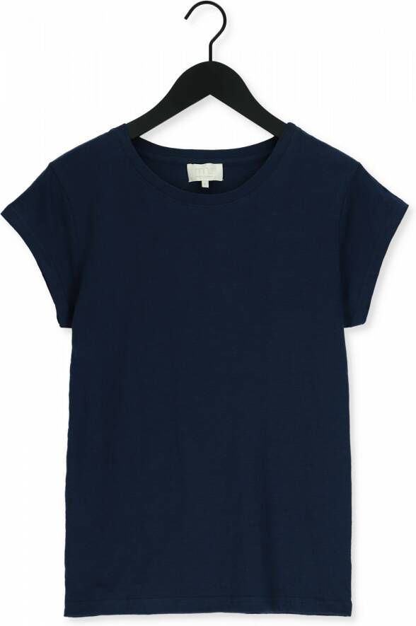 MINUS Dames Tops & T-shirts Leti Tee Donkerblauw