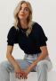 MINUS Dames Tops & T-shirts Liva Knit Tee Donkerblauw - Thumbnail 1